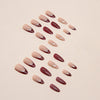 12 Sizes-24 Pcs Press On Nails W464