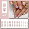 12 Sizes-24 PcsPress On Nails C800