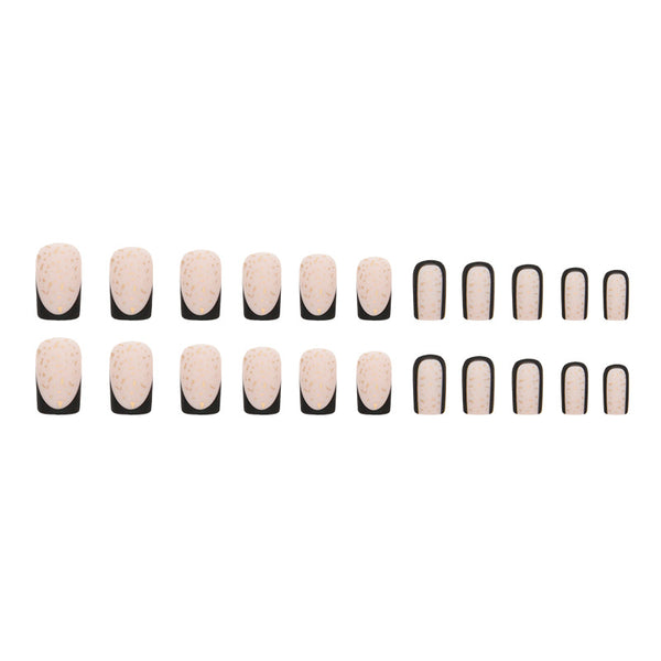 12 Sizes-24 Pcs Press On Nails W749