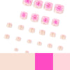 12 Sizes-24 Pcs Press On Nails JP3814