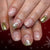 12 Sizes-24 Pcs Press On Nails C1275