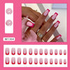 12 Sizes-24 Pcs Press On Nails W1364
