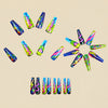 12 Sizes-24 Pcs Press On Nails Y1479