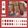 12 Sizes-24 Pcs Press On Nails W1374