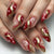 12 Sizes-24 Pcs Press On Nails Y1998