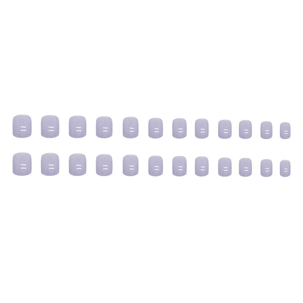 12 Sizes-24 Pcs Press On Nails CF038