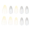 Glamhalo Premiere 30pcs Press On Nails – Eco-Friendly Perfect Fit - GD34