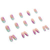 12 Sizes-24 Pcs Press On Nails W094