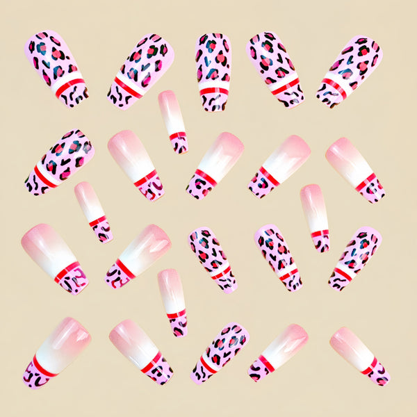 12 Sizes-24 Pcs Press On Nails Y738-2