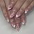 12 Sizes-24 Pcs Press On Nails JP3860