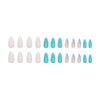 12 Sizes-24 Pcs Press On Nails W639