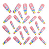 12 Sizes-24 Pcs Press On Nails Y893