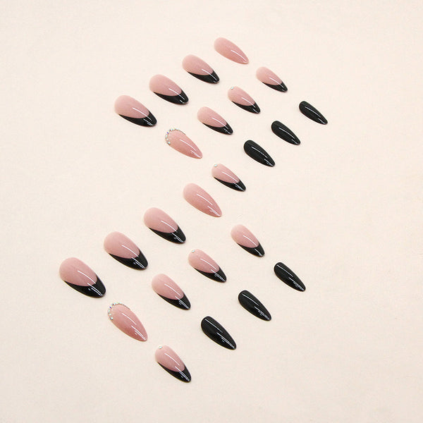 12 Sizes-24 Pcs Press On Nails Z586