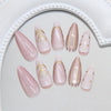 12 Sizes-24 Pcs Press On Nails W1996