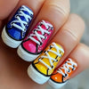 12 Sizes-24 Pcs Press On Nails Y1588