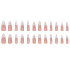 12 Sizes-24 Pcs Press On Nails W1621