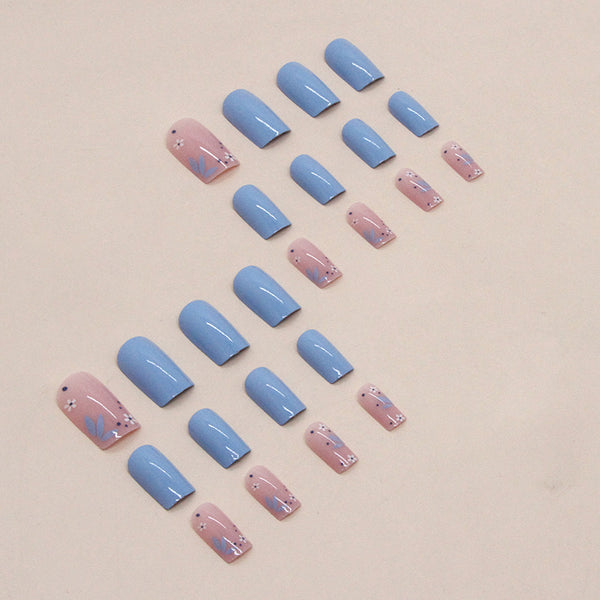 12 Sizes-24 Pcs Press On Nails W655