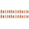 12 Sizes-24 Pcs Press On Nails Z890