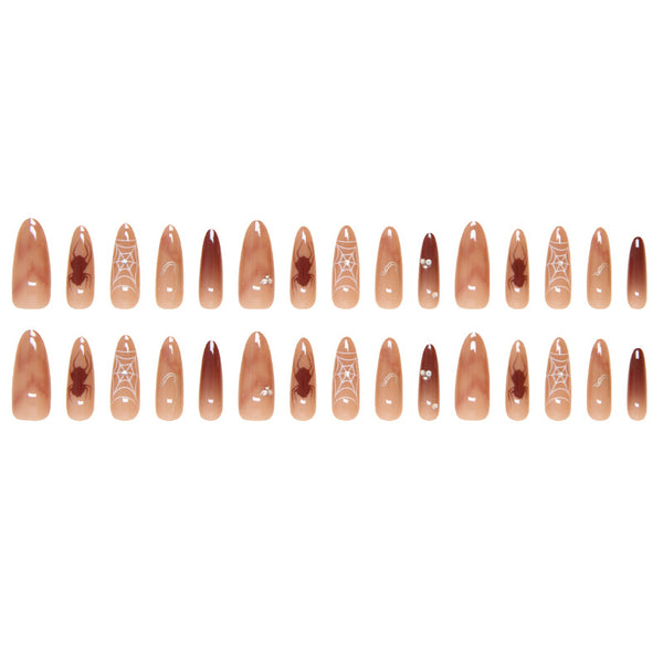 12 Sizes-24 Pcs Press On Nails Z890