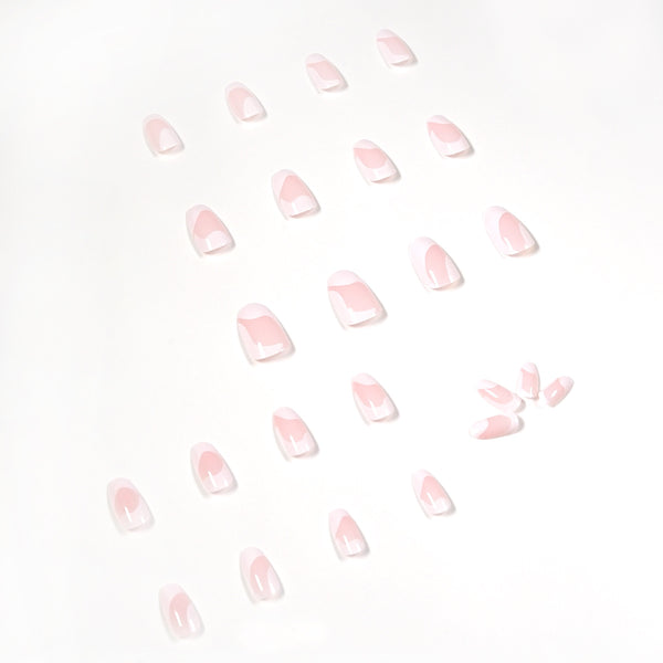 12 Sizes-24 Pcs Press On Nails JP1221