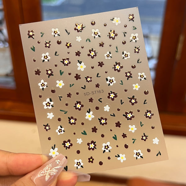 5D Nail Art Sticker 5DST163