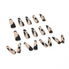 12 Sizes-24 Pcs Press On Nails W045