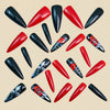 12 Sizes-24 Pcs Press On Nails Y1497