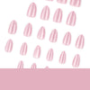 12 Sizes-24 Pcs Press On Nails JP4205