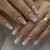 12 Sizes-24 Pcs Press On Nails C768