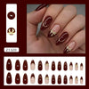 12 Sizes-24 Pcs Press On Nails Z1320