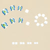 12 Sizes-24 Pcs Press On Nails Y716