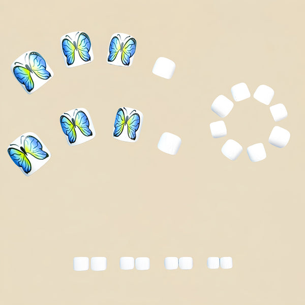 12 Sizes-24 Pcs Press On Nails Y716