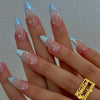 12 Sizes-24 Pcs Press On Nails Z810