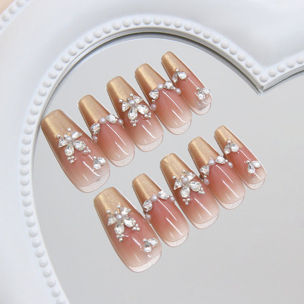 15 Sizes-30 PcsPress On Nails My251