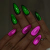 12 Sizes-24 Pcs Press On Nails Y1202