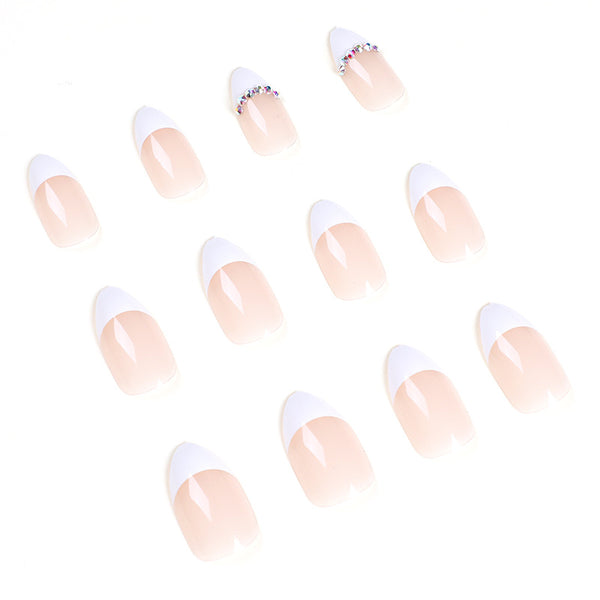 12 Sizes-24 Pcs Press On Nails JP1465