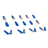 12 Sizes-24 Pcs Press On Nails Z180