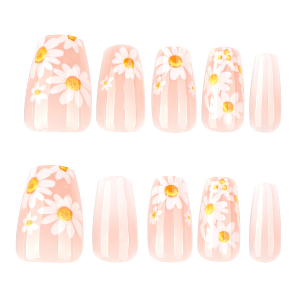 12 Sizes-24 Pcs Press On Nails JP3868