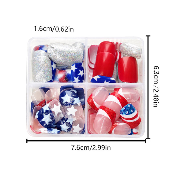 96 Pcs Press On Nails Idday-3-96pcs