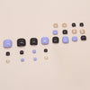 12 Sizes-24 Pcs Press On Nails F131