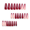 12 Sizes-24 Pcs Press On Nails JP3081