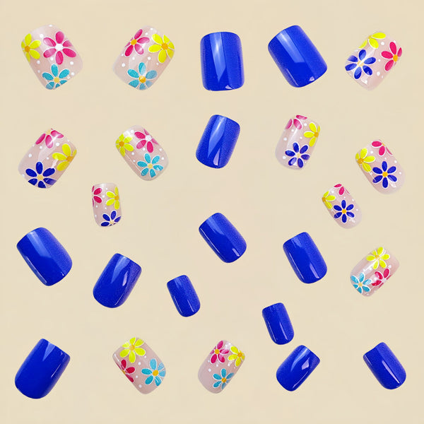 12 Sizes-24 Pcs Press On Nails Y743
