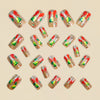12 Sizes-24 Pcs Press On Nails Y1304