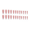 12 Sizes-24 Pcs Press On Nails W1163