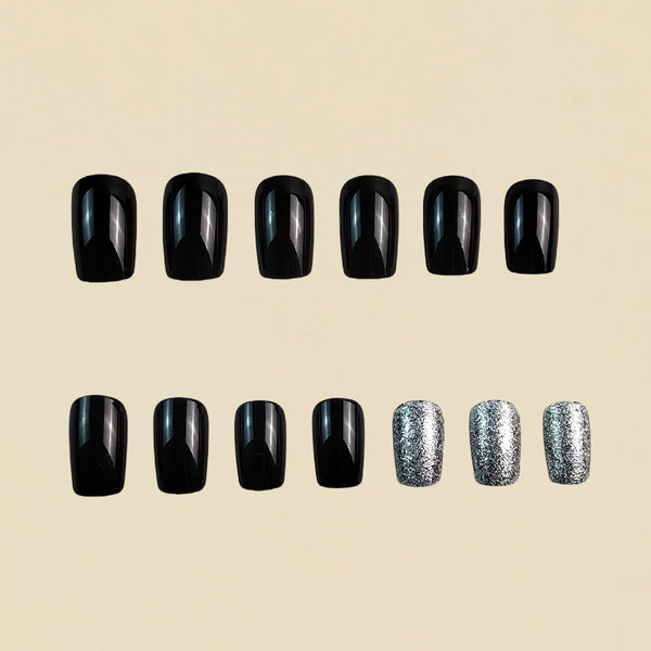 12 Sizes-24 Pcs Press On Nails Y533-1