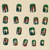 12 Sizes-24 Pcs Press On Nails Y060