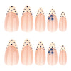 12 Sizes-24 Pcs Press On Nails JP4350