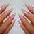 12 Sizes-24 Pcs Press On Nails JP1799