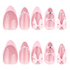 12 Sizes-24 Pcs Press On Nails JP4074