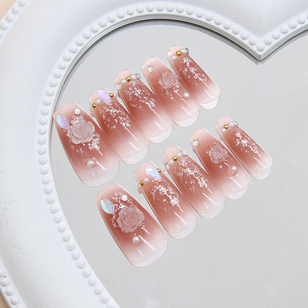 12 Sizes-24 PcsPress On Nails Z1144
